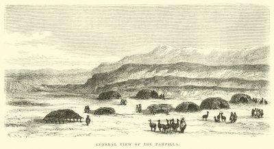 Generelt billede af Pampilla af Edouard Riou